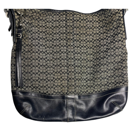 Coach Handbags - Coach Signature Convertible Jacquard Handbag Purse